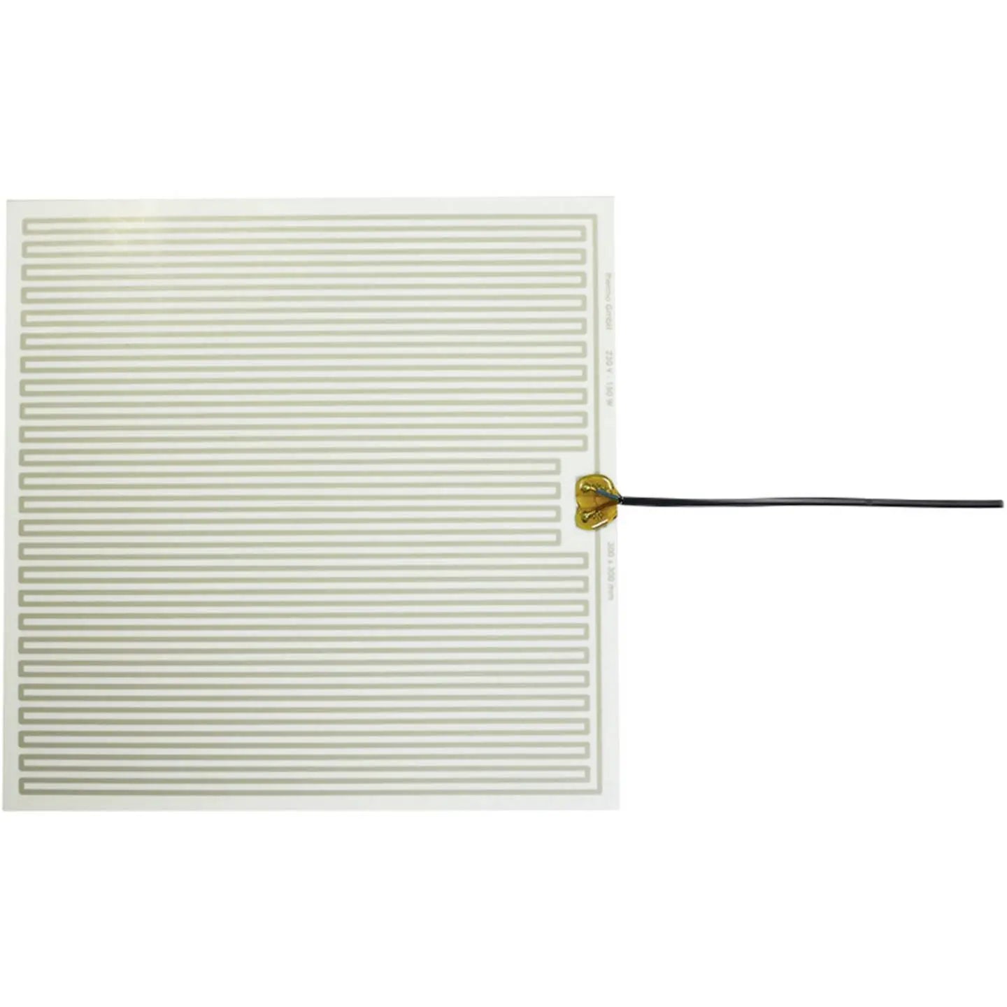 B-Ware Thermo Tech Heizfolie Heizmatte Polyester Selbstklebend Flächenheizung 300x300mm - 4260239232122