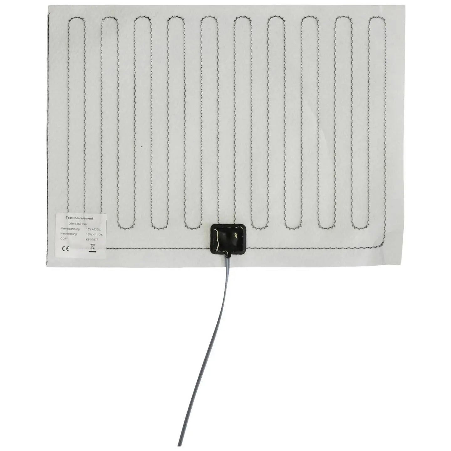 B-Ware Thermo Tech Heizfolie Heizmatte Textil Ipx4 Polyestergewebe 350 Mm X 260 Mm - 4260239235468