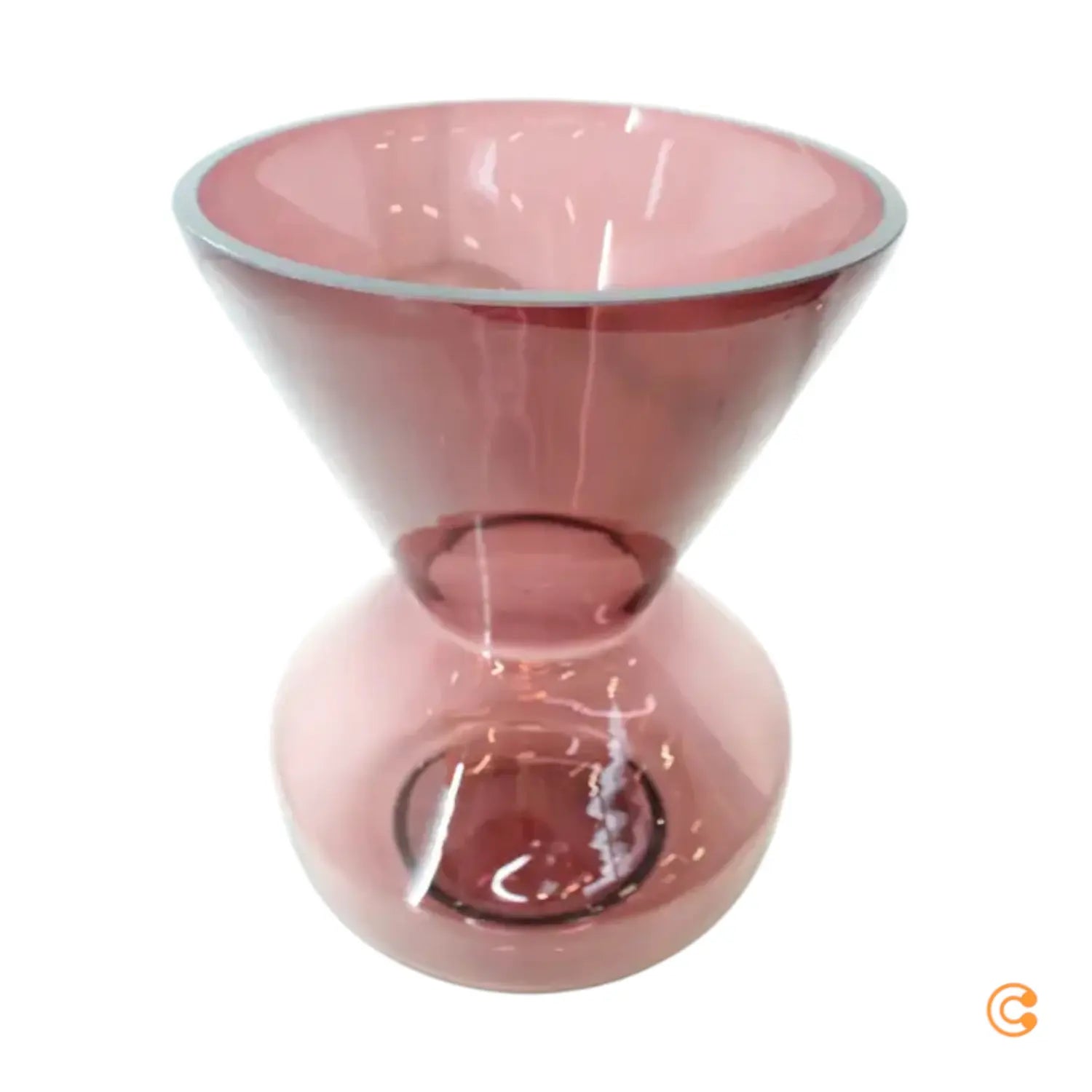 B-Ware Pols Potten Vase Gefäß Thick Neck Glas Altrosa 40 Cm Glasvase Siehe Text/Foto - 8718142064515