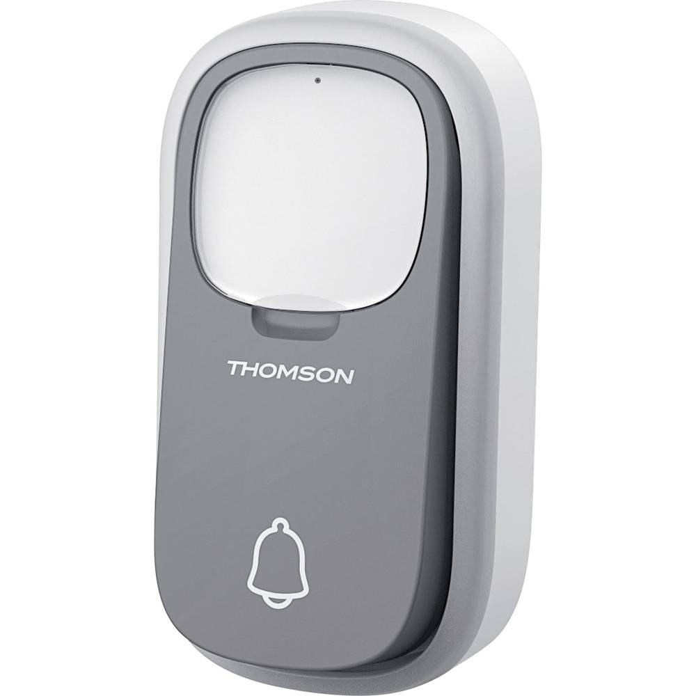 Thomson Funkklingel Komplett Set Mit Namensschild Klingel Türklingelanlage B-Ware - 3345115131346