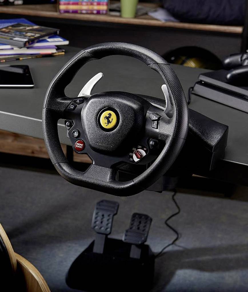 B-Ware Thrustmaster T80 Ferrari 488 Gtb Edition Lenkrad Play Station 4 Inkl. Pedale - 3362934110314
