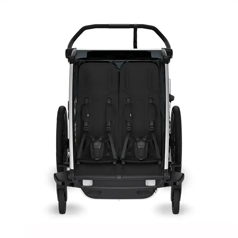 B-Ware Thule Fahrradanhänger Kinderwagen Chariot Cross 2 Double Dark Slate Multisport - 197074564788