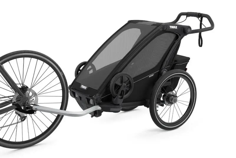 B-Ware Thule Chariot Sport 1 Fahrradanhänger Anhänger Babyanhänger Black On Black - 872299048649