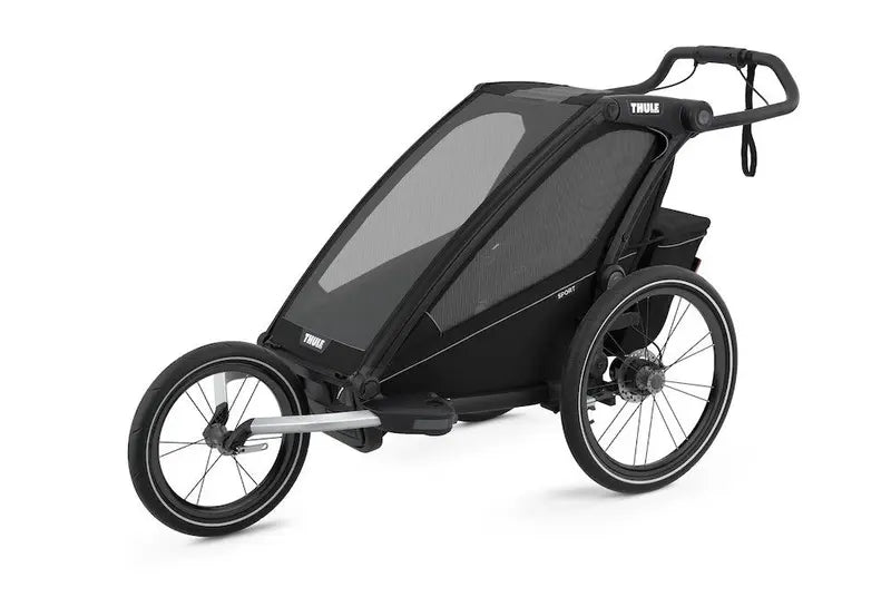 B-Ware Thule Chariot Sport 1 Fahrradanhänger Anhänger Babyanhänger Black On Black - 872299048649