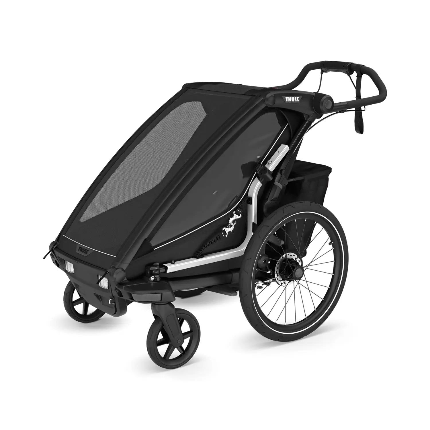 B-Ware Thule Fahrradanhänger Kinderwagen Anhänger Sport 2 Einsitzer Black Multisport - 197074564733
