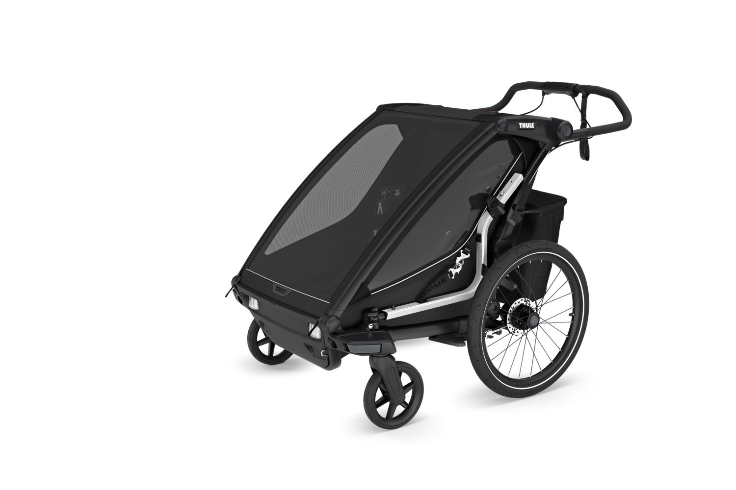 B-Ware Thule Chariot Sport 2 Gen. 2 Kinderanhänger Fahrradanhänger Transportwagen524