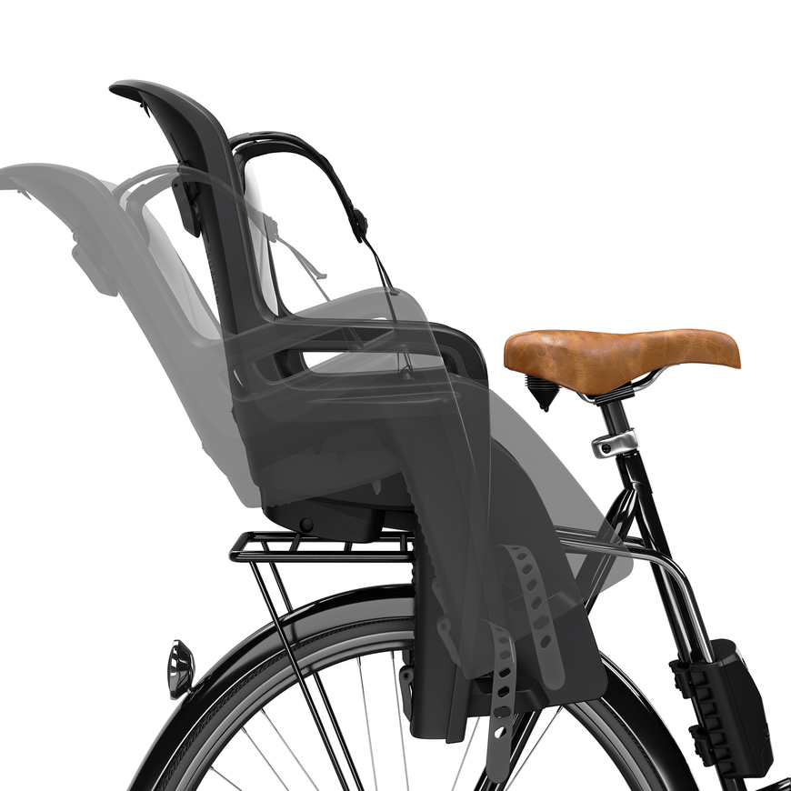 B-Ware Thule Ride Along 2 Dark Grey Fahrradsitz Kindersitz Kinderfahrradsitz Rad Fahrrad
