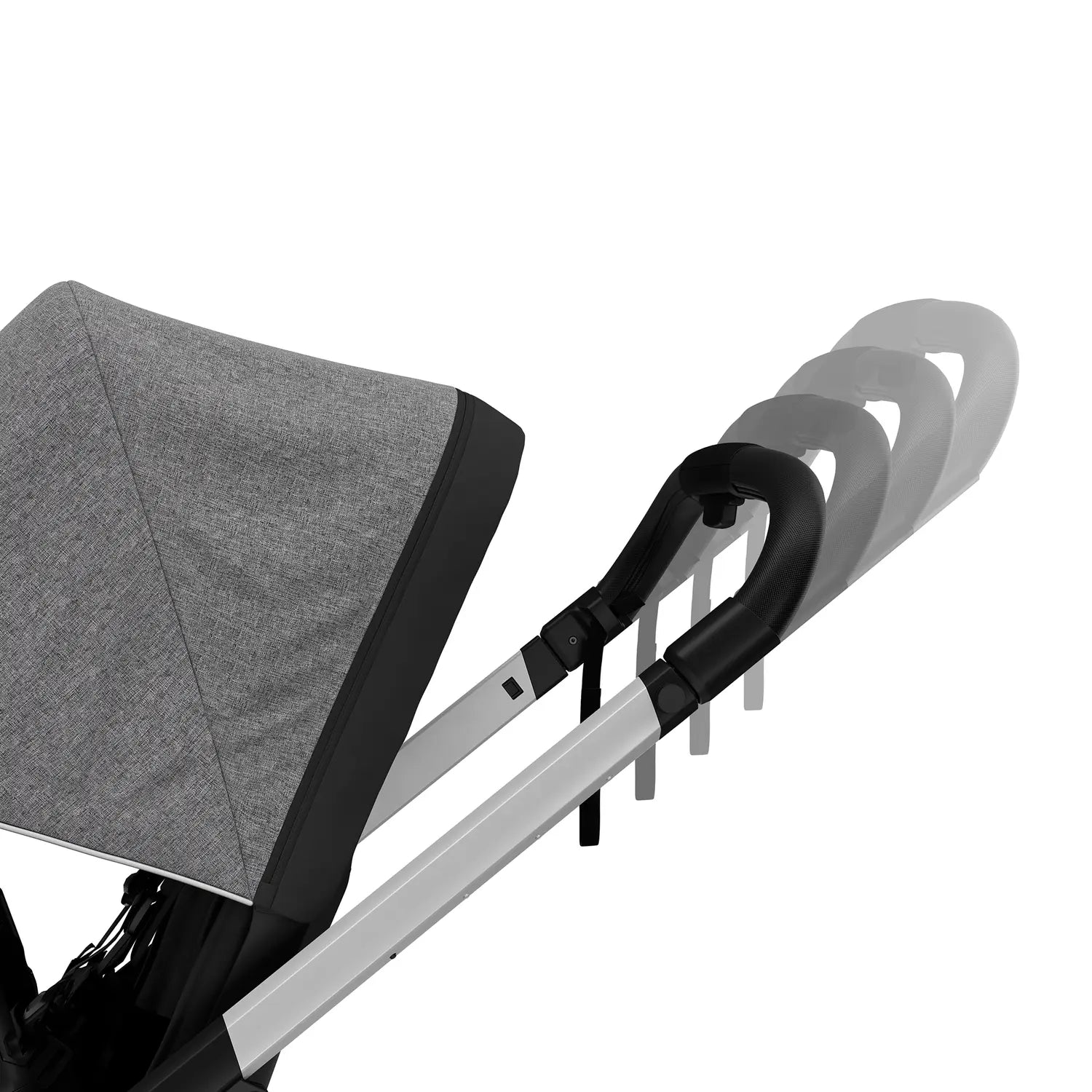 B-Ware Thule Sportwagen Buggy Shine Aluminium Grey Melange Umsetzbare Sitzeinheit - 872299049158