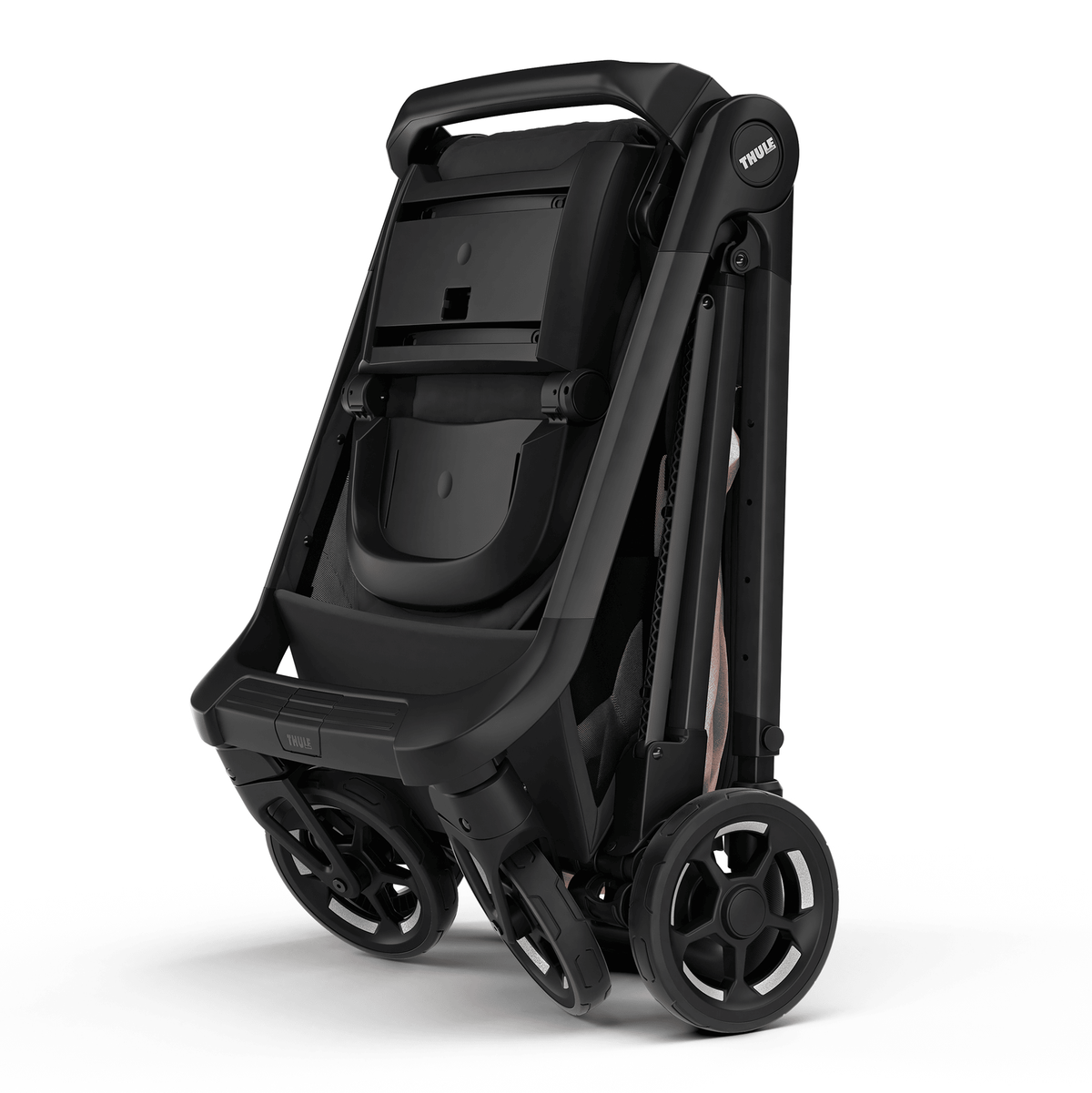 Thule Buggy Kinderwagen Shine Sportwagen Misty Rose Schwarz Sitz umsetzbar - 0872299049196