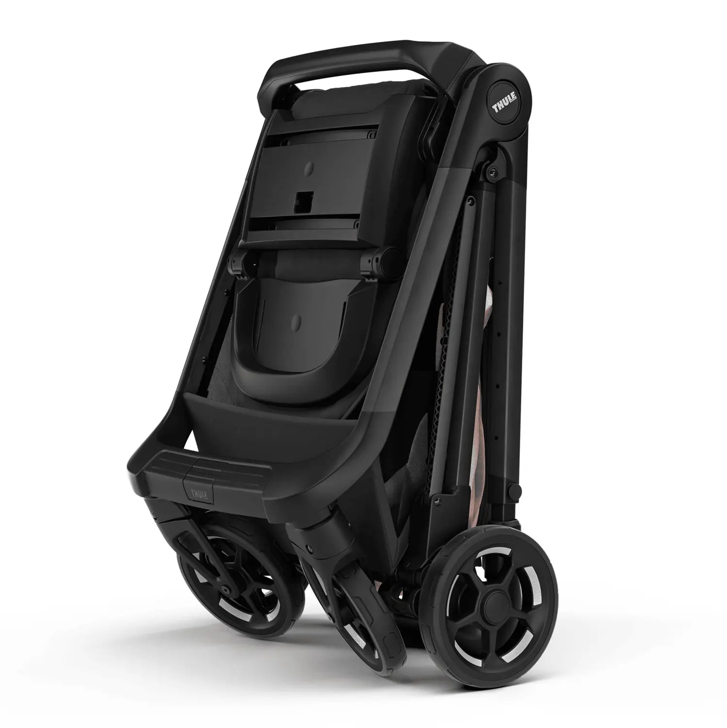 B-Ware Thule Buggy Kinderwagen Shine Sportwagen Misty Rose Schwarz Sitz Umsetzbar - 872299049196