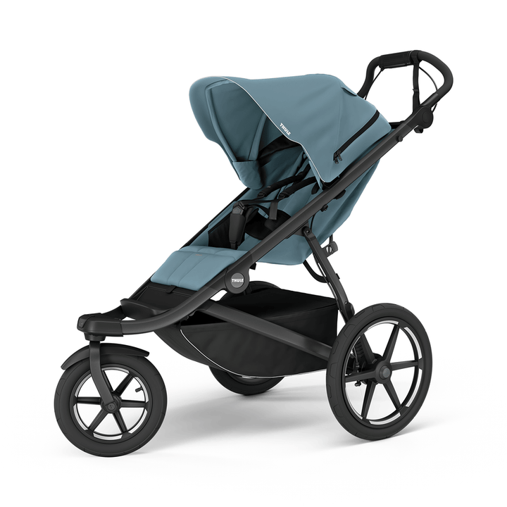 Thule Urban Glide 3 Buggy Kinderwagen Jogger Mid Blue Luftbereifung Drehgriff B-Ware - 872299049608