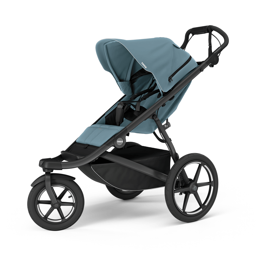 Thule Urban Glide 3 Buggy Kinderwagen Jogger Mid Blue Luftbereifung Drehgriff B-Ware - 872299049608