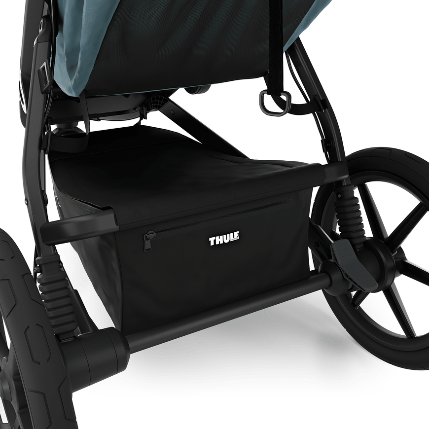 B-Ware Thule Urban Glide 3 Buggy Kinderwagen Jogger Mid Blue Luftbereifung Drehgriff