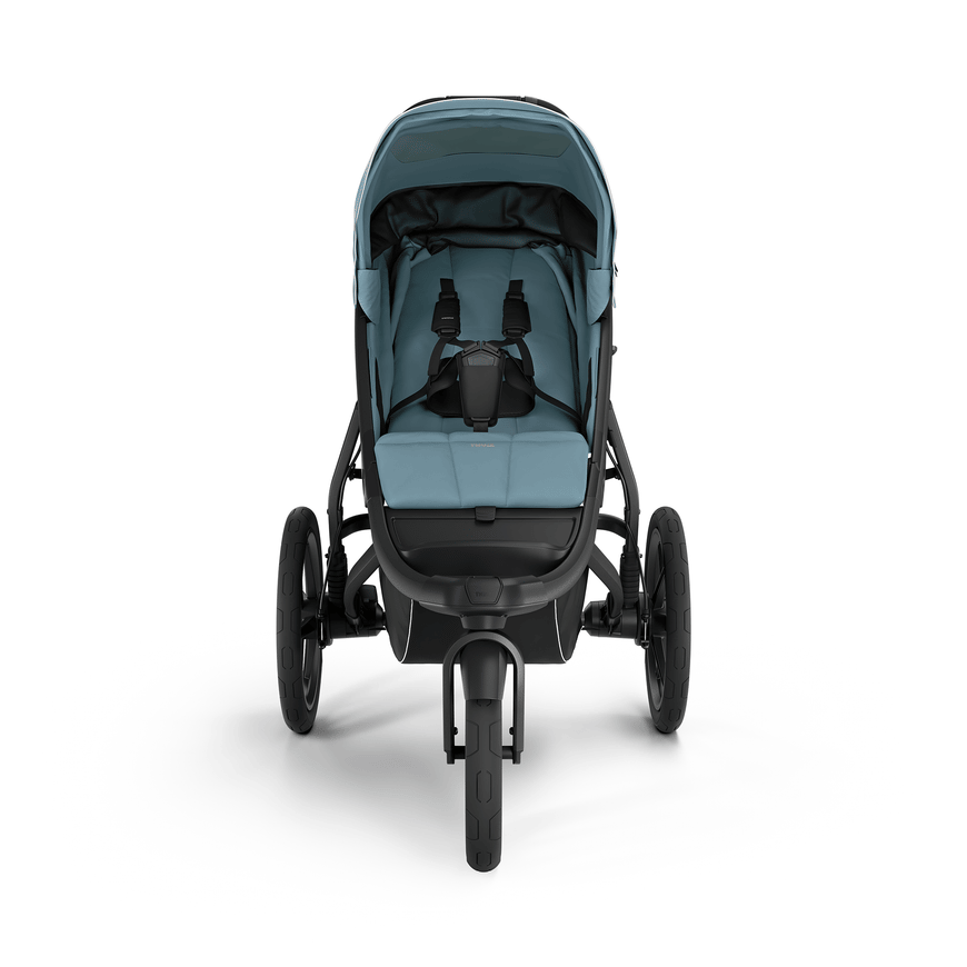 Thule Urban Glide 3 Buggy Kinderwagen Jogger Mid Blue Luftbereifung Drehgriff B-Ware - 872299049608