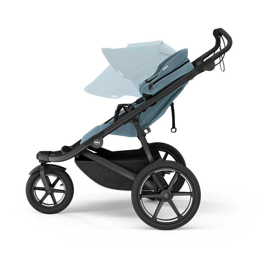 Thule Urban Glide 3 Buggy Kinderwagen Jogger Mid Blue Luftbereifung Drehgriff B-Ware - 872299049608