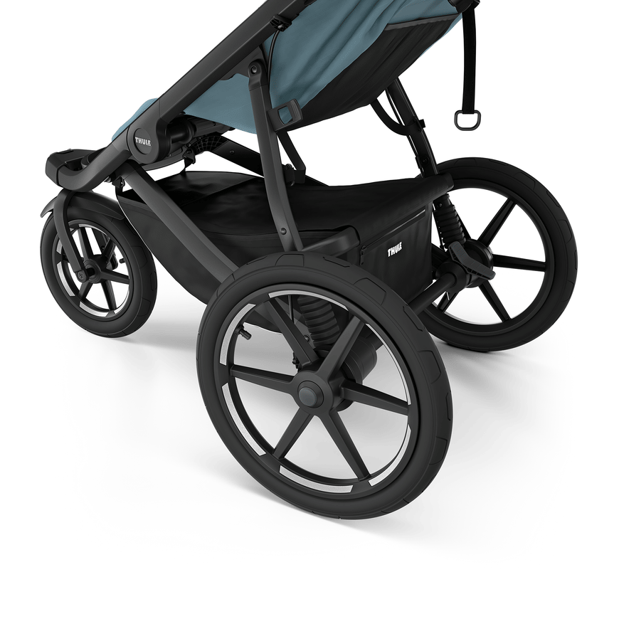 B-Ware Thule Urban Glide 3 Buggy Kinderwagen Jogger Mid Blue Luftbereifung Drehgriff