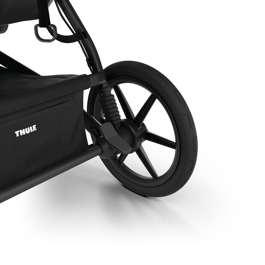 B-Ware Thule Urban Glide 3 Buggy Kinderwagen Jogger Mid Blue Luftbereifung Drehgriff
