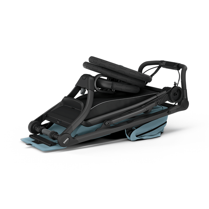 Thule Urban Glide 3 Buggy Kinderwagen Jogger Mid Blue Luftbereifung Drehgriff B-Ware - 872299049608
