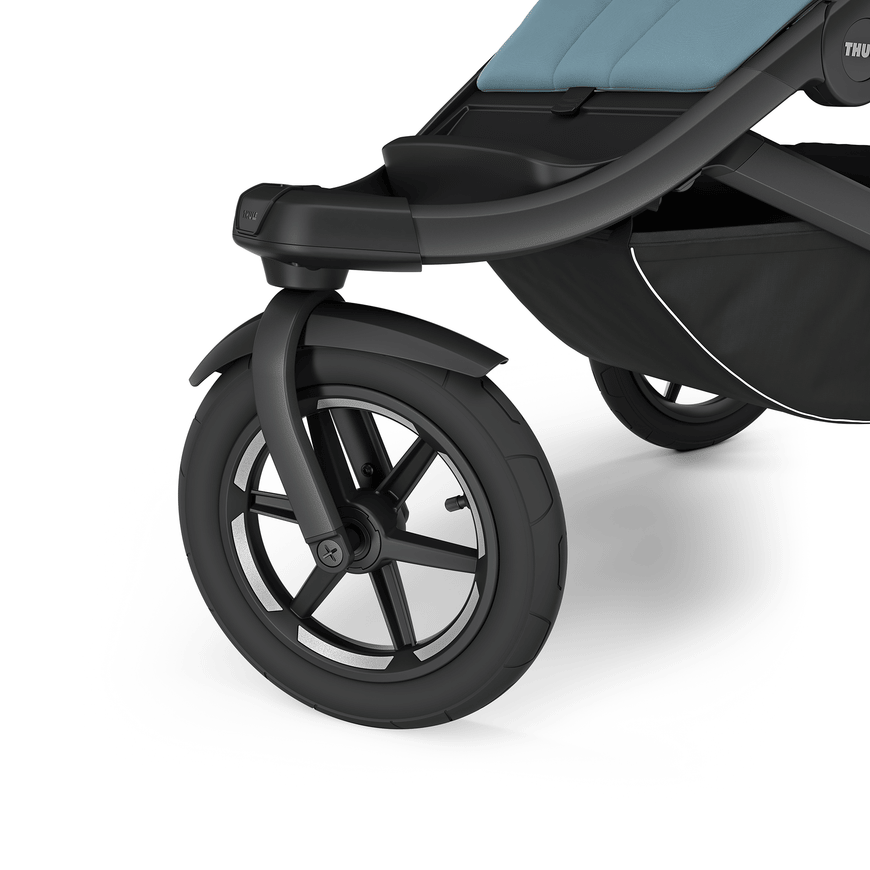 B-Ware Thule Urban Glide 3 Buggy Kinderwagen Jogger Mid Blue Luftbereifung Drehgriff