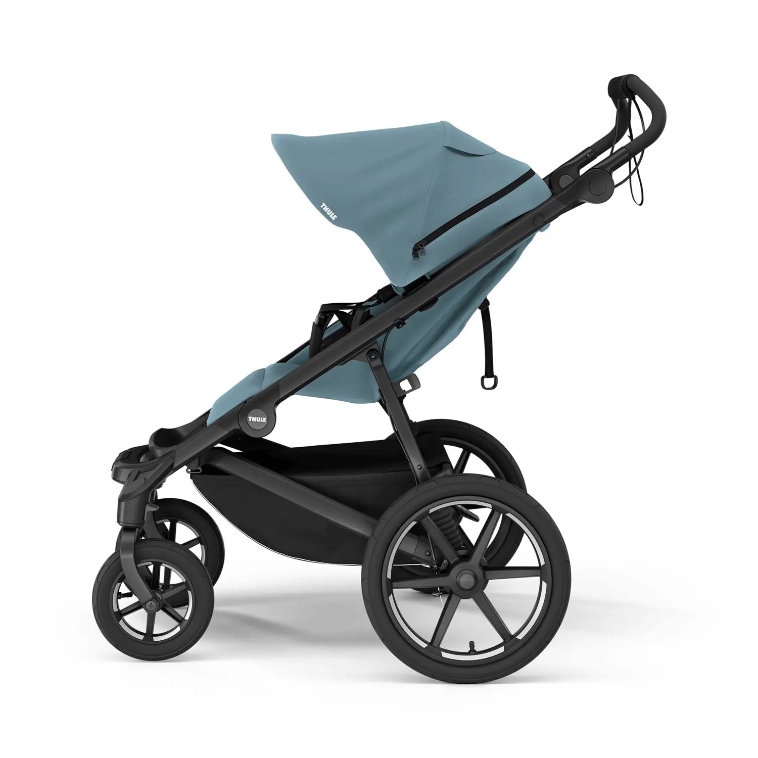 B-Ware Thule Kinderwagen Buggy Urban Glide 4 Wheel Mid Blue Stadtwagen Gelände Blau - 197074566355