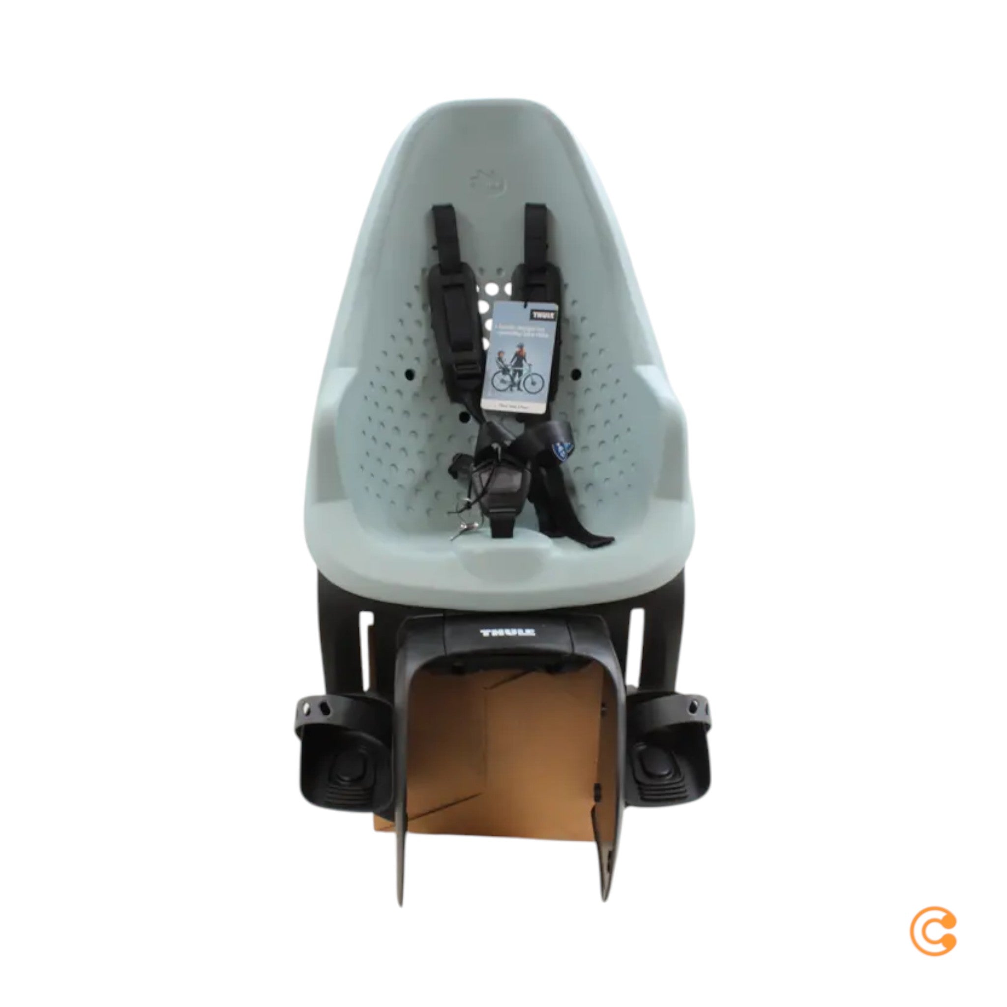 Thule Yepp 2 Maxi Fahrradsitz Kindersitz Gepäckträgermontage Sitz Alaska - 0197074760104