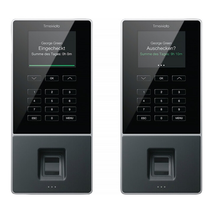 B-Ware Timemoto Zeiterfassungssystem Terminal Zeiterfassung Rfid Fingerabdruck Tm626  - 8717496336095