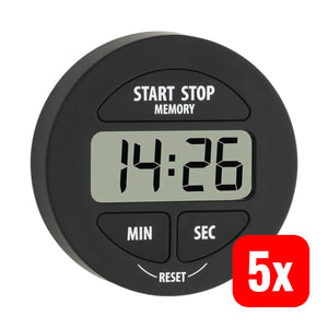B-Ware Tfa Dostmann Timer Digital Alarmsignal Bis 60 S Magnetbefestigung 5 Stück