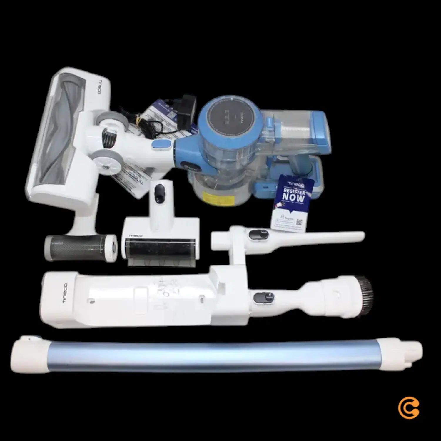 B-Ware Tineco Akku Stielstaubsauger Handstaubsauger Pure One S11 Blau Siehe Text/Foto
