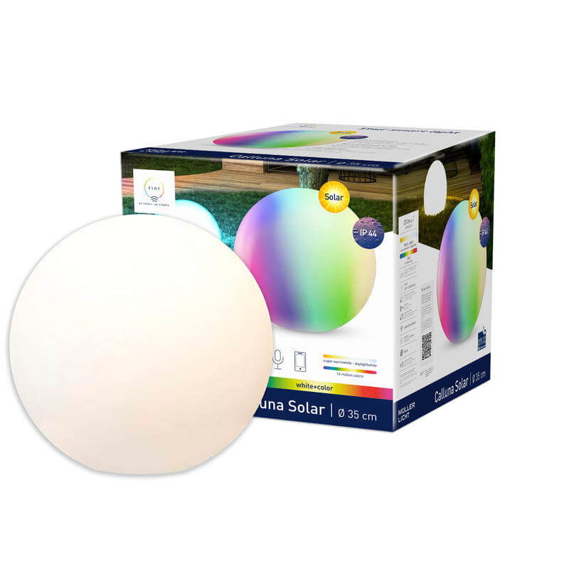 Müller Licht Led Wegeleuchte Outdoor Lampe Tint Calluna Solar 35 Cm White Rgb B-Ware - 4018412683632