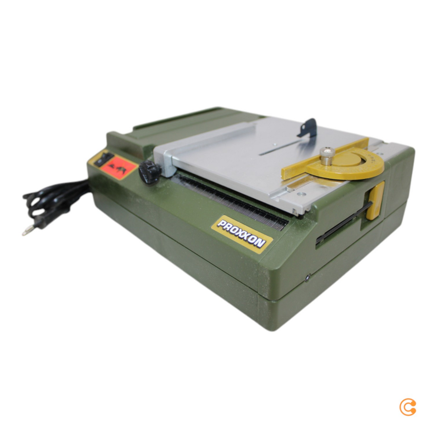 Proxxon Micromot Ks 230 Mini Tischkreissäge Kreissäge Tischsäge Siehe Text/Foto C-Ware - 4006274270060