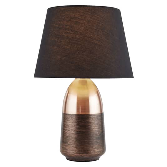 B-Ware Searchlight Tischlampe Tischleuchte Tischlicht Schreibtischlampe Schwarz Kupfer - 5053423126142