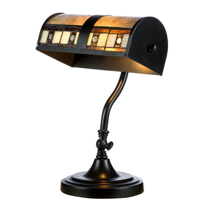 C-Ware Artistar Tischlampe Kt4613 Tischlampe E27 Tiffany Design Braun Siehe Text/Foto