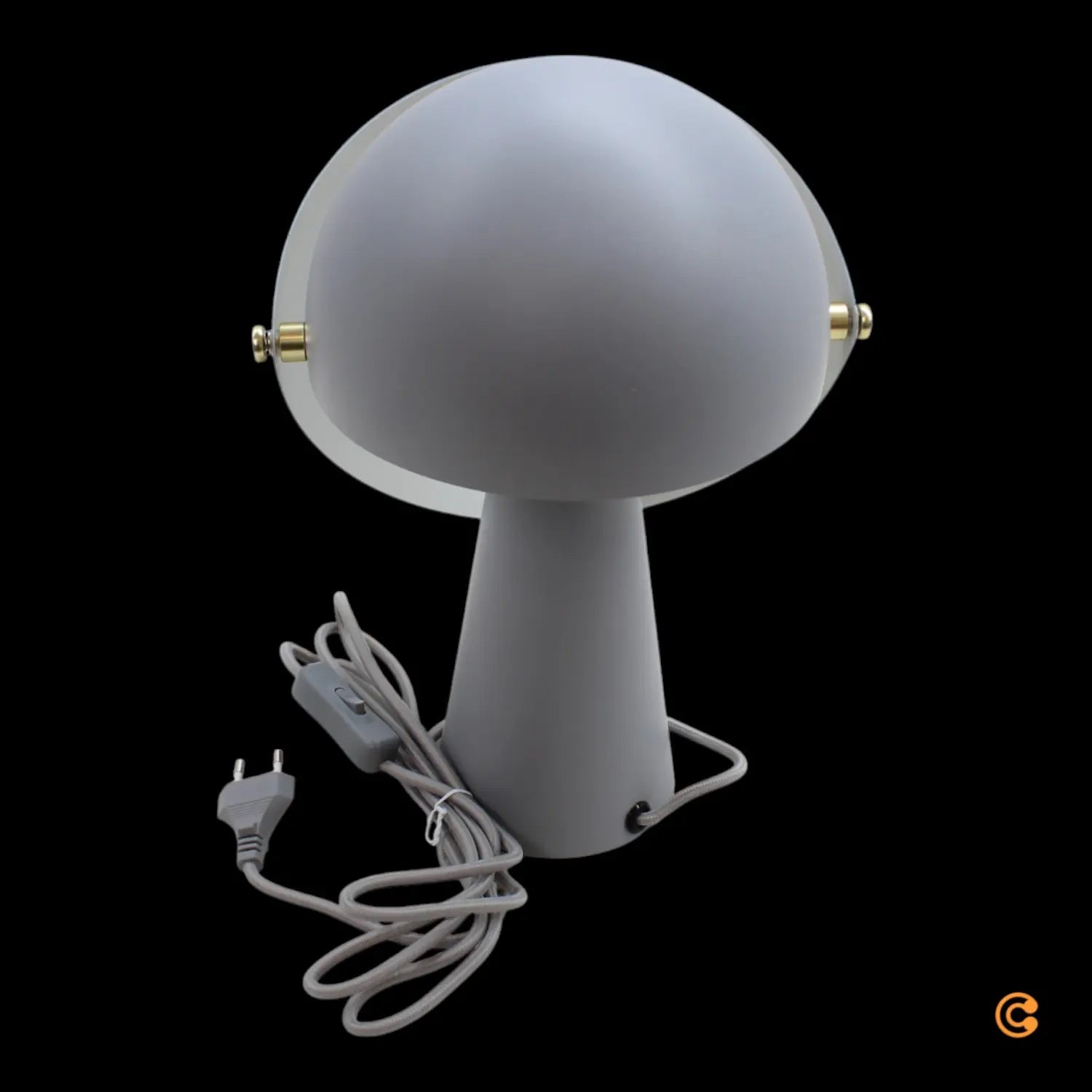 B-Ware Dftp By Nordlux Tischleuchte Lampe Leuchte Grau Kippbarer Schirm Kabelschalter