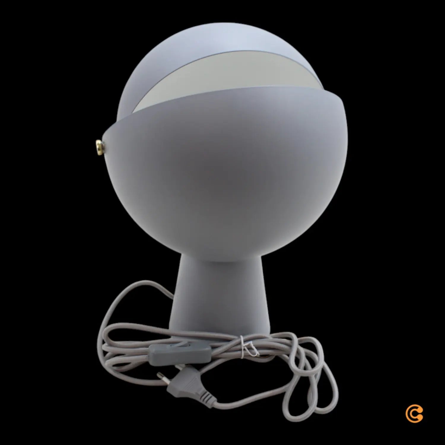Dftp By Nordlux Tischleuchte Lampe Leuchte Grau Kippbarer Schirm Kabelschalter