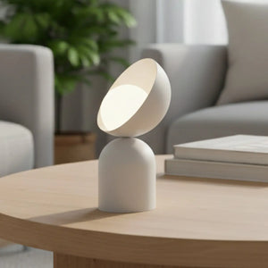B-Ware Tischleuchte Lampe Boto Ln1 Stahl Glas Beige Wohnleuchte 31 Cm G9 Led Leuchte
