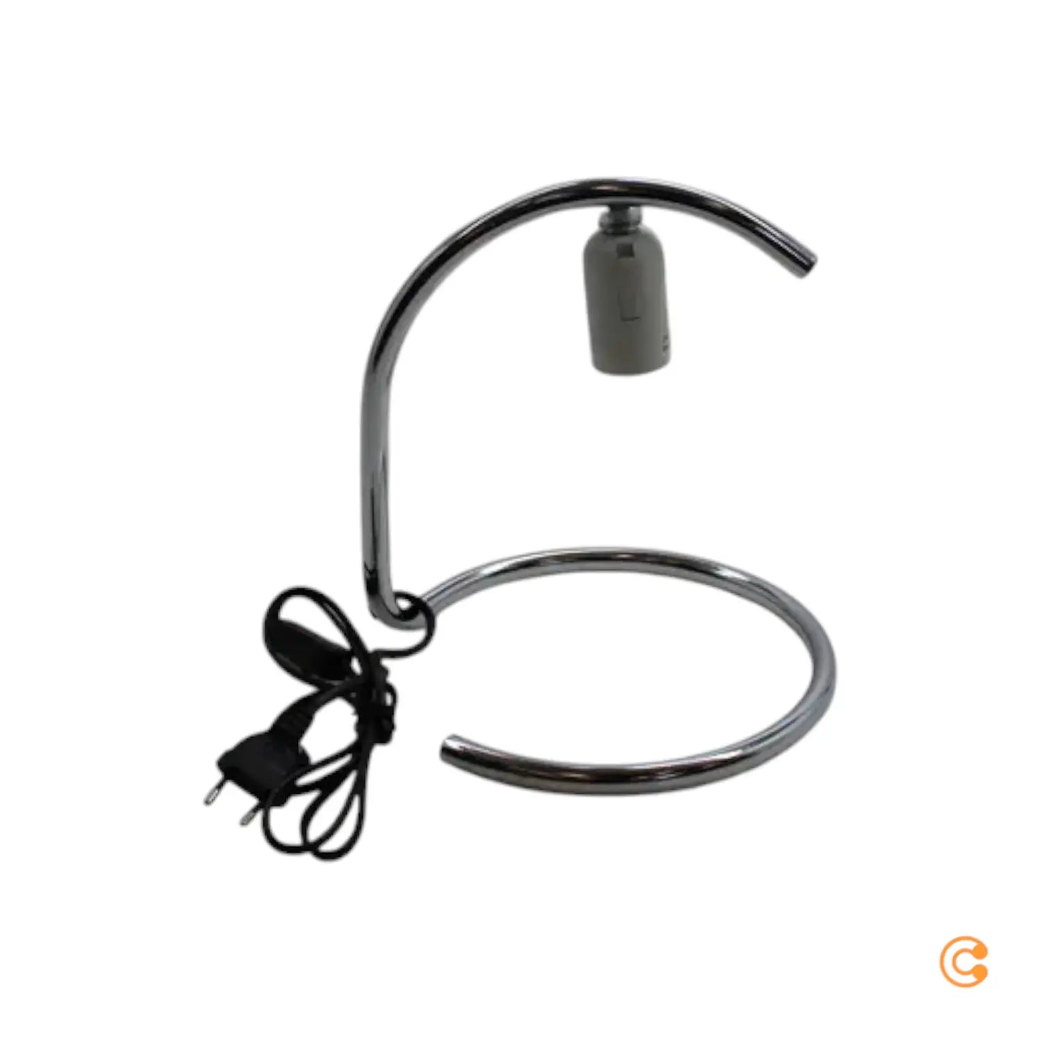 B-Ware Näve Tischleuchte Lampe Burano Weiß Höhe 25 Cm Glas Metall E27 Siehe Text/Foto - 4003222892725