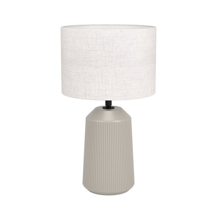 Capalbio Tischleuchte Lampe Beleuchtung Fuß Sand Schirm Weiß Modernes Design B-Ware - 9008606274000
