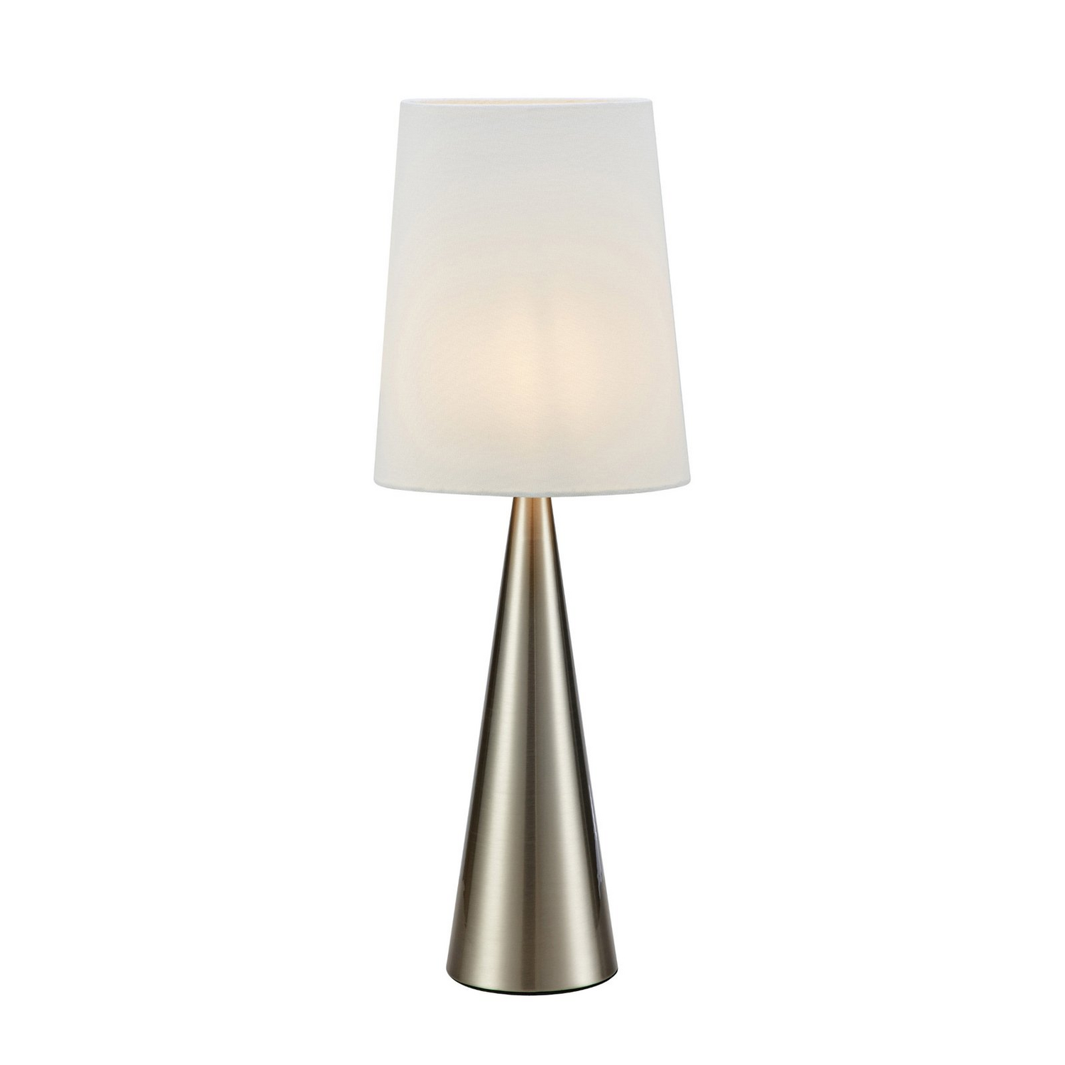 B-Ware Markslöjd Tischleuchte Conus Tischlampe Leuchte Lampe Off White Schirm Nickel - 7330024609709