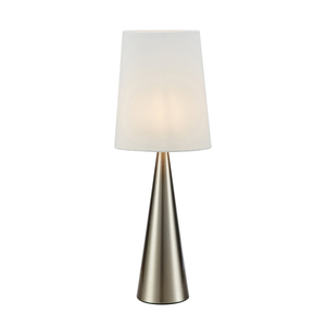 B-Ware Markslöjd Tischleuchte Conus Tischlampe Leuchte Lampe Off White Schirm Nickel