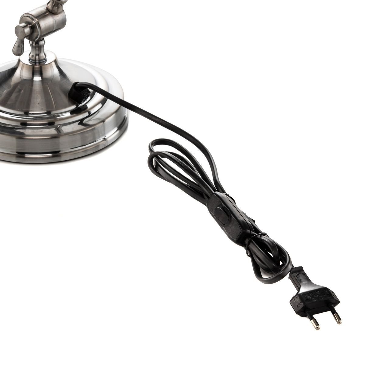 Euluna Tischleuchte Emoti LED Lampe verstellbar chromfarben 45cm hoch 15cm lang - 4251911790603