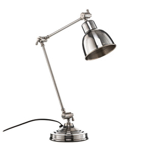 B-Ware Euluna Tischleuchte Emoti LED Lampe verstellbar chromfarben 45cm hoch 15cm lang