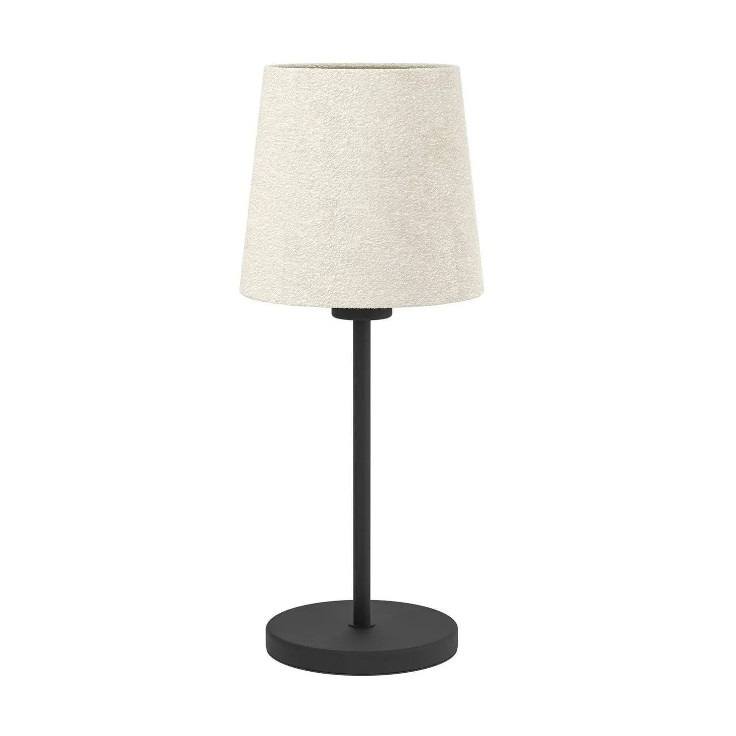 B-Ware Eglo Tischleuchte Febres Tischlampe Schwarz Weiß Stahl Stoff Beleuchtung  - 9008606312801