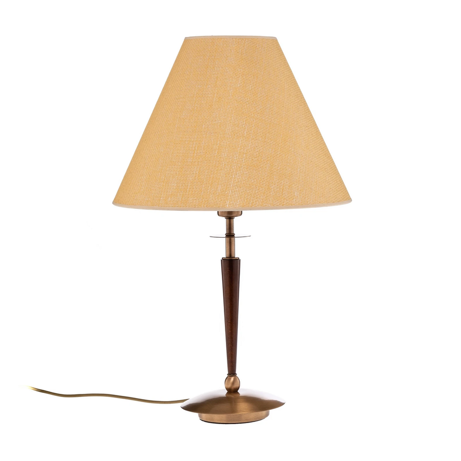 Avonni Tischleuchte Hml 9009 1 Eb Mit Textilschirm Nachttischleuchte Lampe B-Ware - 8698957190688