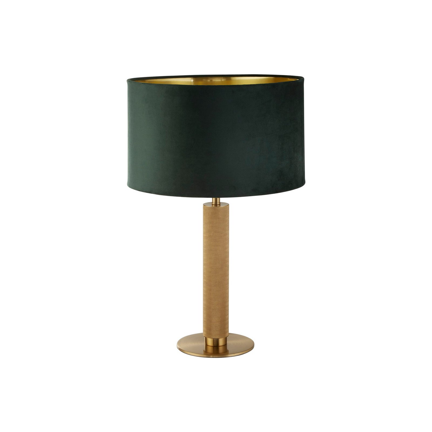 B-Ware Searchlight Tischleuchte London Leuchte Lampe Tischlampe E27 Messing/Grün  - 5053423248400