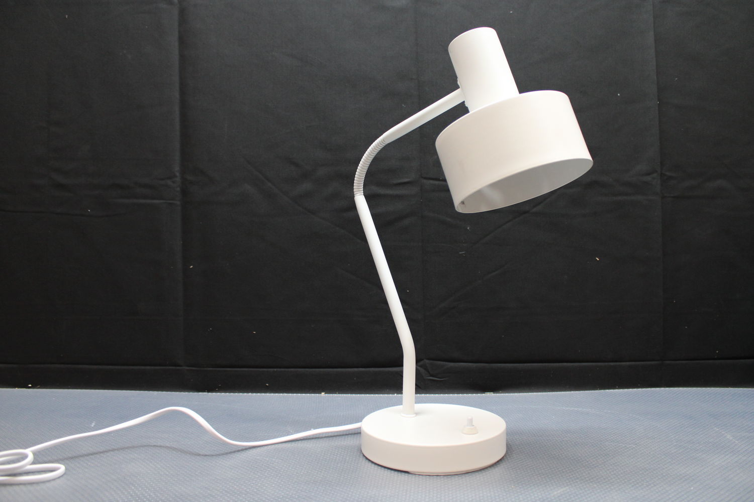 B-Ware Matis Tischlampe Leuchte Metall Weiß Schirm Verstellbar Tischleuchte Hauptlicht - 5704924021893