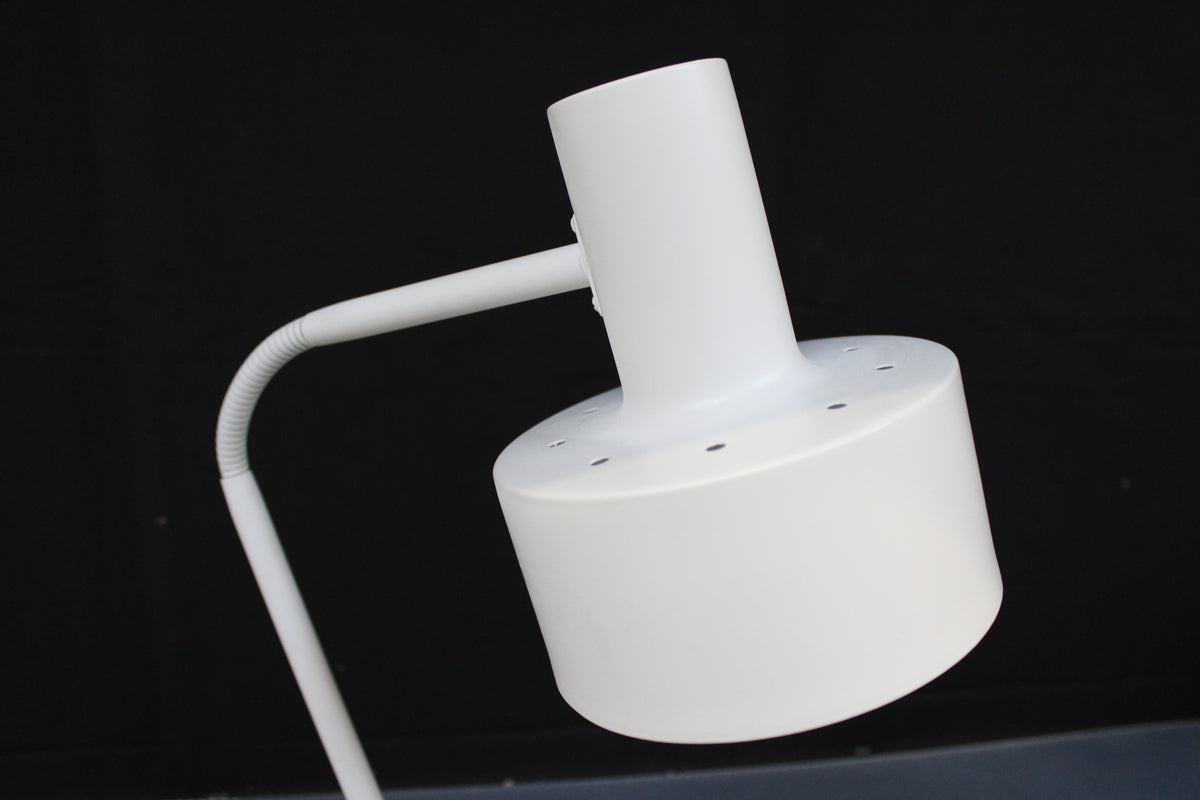 Matis Tischlampe Leuchte Metall weiß Schirm verstellbar Tischleuchte Hauptlicht - 5704924021893