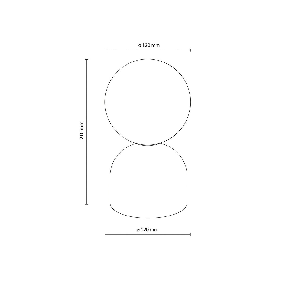 TK Lighting Tischleuchte Miki Tischlampe Leuchte Terracotta H21cm Metall/Glas276 - 5906135160426