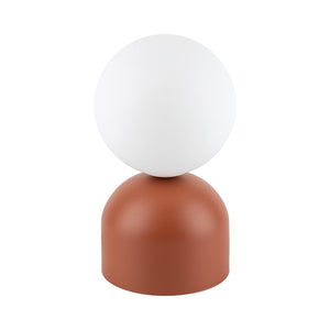 B-Ware TK Lighting Tischleuchte Miki Tischlampe Leuchte Terracotta H21cm Metall/Glas276