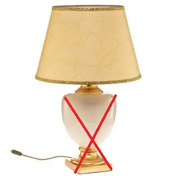 Euluna Tischleuchte Mozart Tischlampe Lampenschirm Leuchte Lampe Siehe Text/Foto B-Ware - 8030626541399