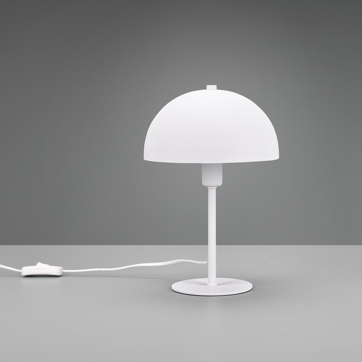 Trio Lighting Tischleuchte Nola Höhe 30 Cm Weiß Tischlampe Lampe Leuchte Spot  B-Ware